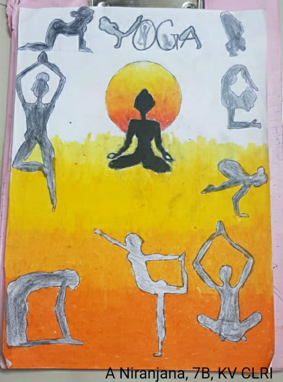 International yoga day special Mandalaart | Mandala design art, Poster  drawing, Creative drawing