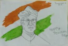 TEACHER'S DAY 2020- PAINTINGS BY STUDENTS